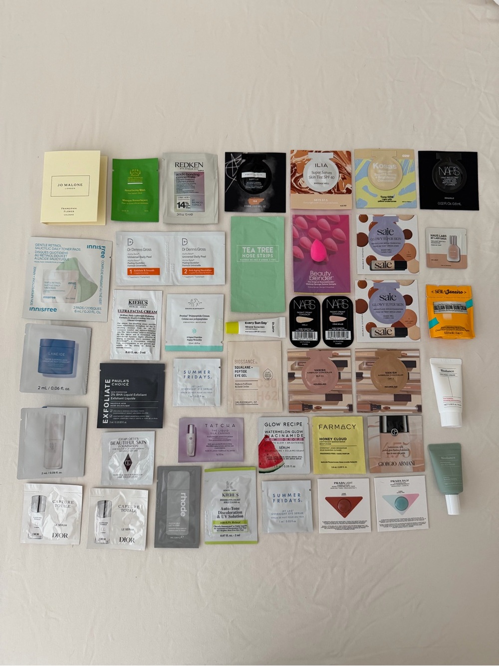 Huge Lot of Skincare, Beauty, and Makeup Samples!